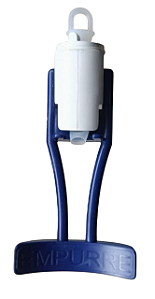 Kit Haste Azul Torneira+bico+mola+corpo P/refresqueira Begel