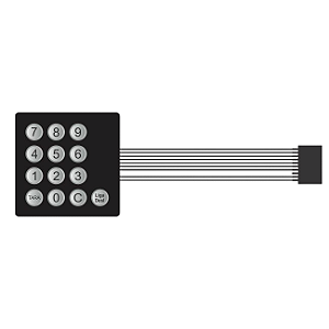 Teclado Membrana Balança Upx Ea 15 - 20  (pinado Fêmea)
