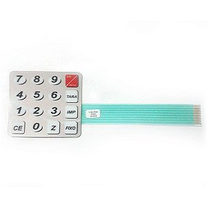 TECLADO BALMAK CINZA cód 3771