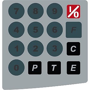 TECLADO PAINEL URANO POP S