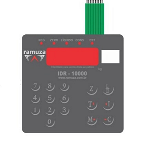 Teclado Ramuza Idr 10.000 modelo Pequeno