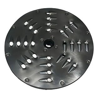 Disco Base Desfiador 8mm Ralador Alimentos Metvisa Rda 20cm