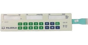 Teclado Filizola Cs15 Lcd Branco