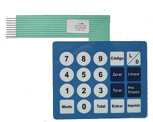 Teclado Prix 3 Toledo Azul antigo