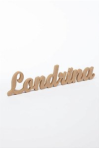 DECORAÇÃO LETRAS LONDRINA MDF