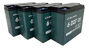 Kit 4 Baterias 12v 20ah