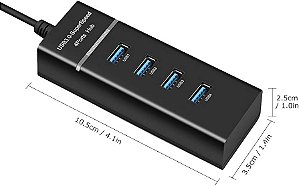 HUB USB 3.0 - Expansão Rápida e Prática