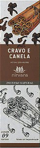 INCENSO NATURAL CRAVO E CANELA 100% NATURAL (9 Varetas) ATRAI DINHEIRO
