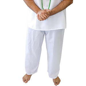 CALÇA EM OXFORD SEM BOLSO