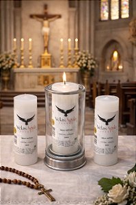 COPO DE VELA + 3 VELAS 7 DIAS