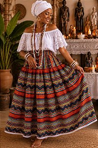 Saia Africana em Gorgurinho 4m de Roda