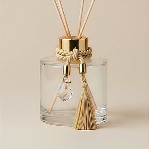Cordão Decorativo Com Pompom E Pingente Pião - Caqui Com Ouro - 33,5cm - 1 unidade - Rizzo