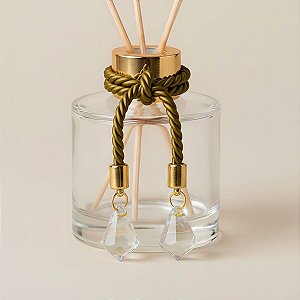 Cordão Decorativo Com Pingente Pião - Ouro Com Ouro - 33,5cm - 1 unidade - Rizzo