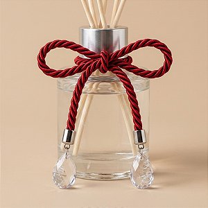 Cordão Decorativo - Vermelho Pingente Gota - 32cm - 1 unidade - Rizzo
