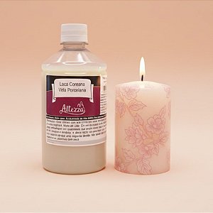 Laca Coreana para Vela de Porcelana - 500ml - 1 unidade - Rizzo
