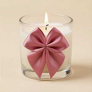 Lacinho de Fita de Cetim Rosa Velho 38mm - 7,6cm - Cor 1143 - 6 unidades - Progresso - Rizzo