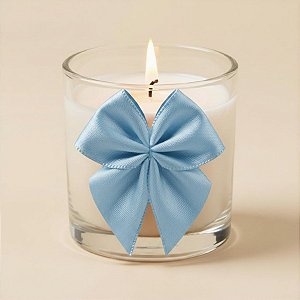 Lacinho de Fita de Cetim Azul Bebe 38mm - 7,6cm - Cor 212 - 6 unidades - Progresso - Rizzo