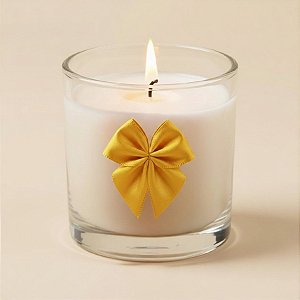 Lacinho de Fita de Cetim Amarelo Canario 15mm - 3,5cm - Cor 242 - 20 unidades - Progresso - Rizzo