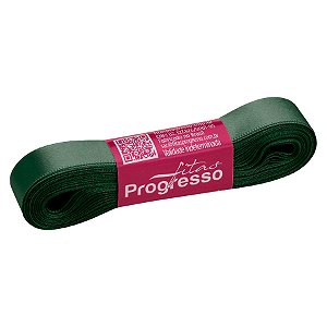 Fita de Cetim Progresso 15mm nº3 - 10m Cor 2059 Verde Oliva - 01 unidade