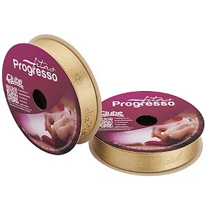 Fita de Cetim ECF003H 15 mm - Cor 432 Feliz Natal - Rolo 10 Metros - 1 unidade - Fitas Progresso - Rizzo