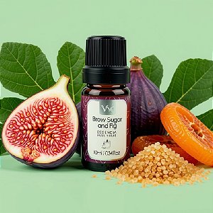 Essência Para Vela de Areia - Brown Sugar And Fig - 10ml - 1 unidade - Vya - Rizzo