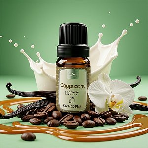 Essência Para Vela de Areia - Cappuccino - 10ml - 1 unidade - Vya - Rizzo