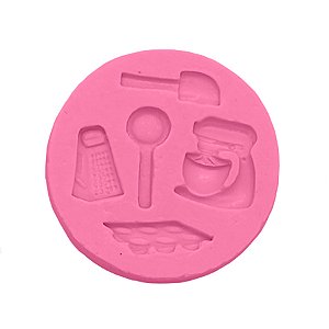 Molde de Silicone Utensílios de Cozinha S1436 - 1 unidade - Molds Planet - Rizzo