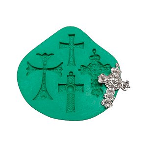 Molde de Silicone Cód. 1608 - Crucifixos - 1 unidade - Mazulli - Rizzo