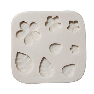 Molde De Silicone - 1297 - Flores - 1 unidade - Mazulli - Rizzo