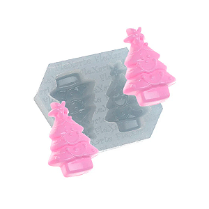 Molde de silicone Árvore de Natal Ref. 164 Flexarte