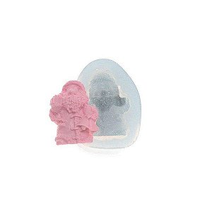 Molde de silicone Papai Noel Crespo Ref. 122 Flexarte