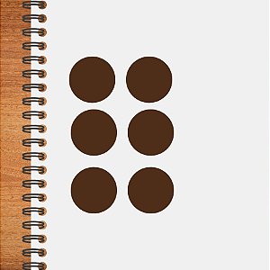 Adesivo Pontinho Bronze - 1,5x1,5cm - 100 unidades - Stickr - Rizzo