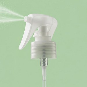 Válvula Spray Gatilho - Transparente - Rosca 28/410 - 15cm - 1 unidade - Rizzo