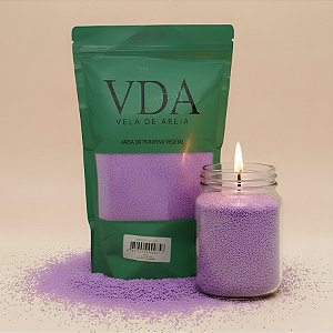 Cera Vegetal Areia Pronta para Vela - Pink - 500g - 1 unidade - Rizzo