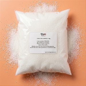 Cera Vegetal Cristal Pronta para Vela - 1kg- Rizzo