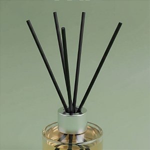 Palito Difusor em Fibra - Preto - 25cm - 20 unidades - Rizzo