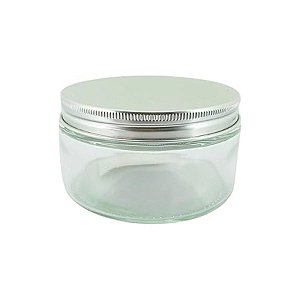 Pote de Vidro com Tampa de Alumínio - 240ml - 1 unidade - Rizzo