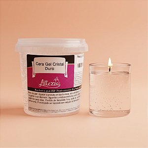Cera Gel Cristal Duro para Vela - 390g - 1 unidade - Rizzo