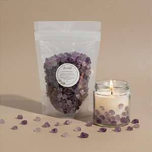 Pedra Ametista - 250g - 1 unidade - Rizzo