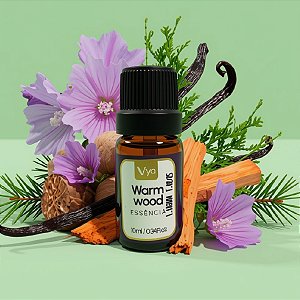 Essência Para Aromatizador Elétrico - Warm Woody - 10ml - 1 unidade - Vya - Rizzo