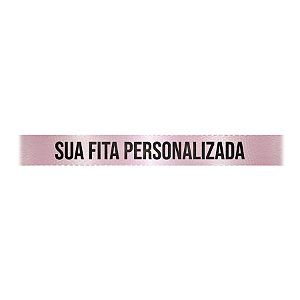 Fita de Cetim Personalize CFS002 - 10mm X 45metros - Rosa Claro 206 - 01 Unidade - Progresso - Rizzo