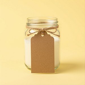 Tag Decorativa Kraft - 5 unidades - Rizzo