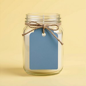 Tag Azul com Furo - 10 unidades - Rizzo