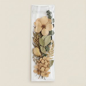 Saco Adesivado Sem Furo - 10x40cm - 100 unidades - Rizzo