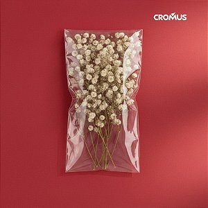 Saco Adesivado sem Furo - 9x13cm - 100 unidades - Cromus Embalagens