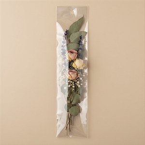 Saco Adesivado com furo - 8,5 x 30 cm - Rizzo