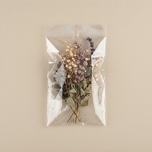 Saco Adesivado com furo - 5 x 8 cm - Rizzo