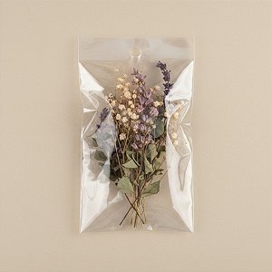 Saco Adesivado com furo - 7,5 x 10 cm - Rizzo