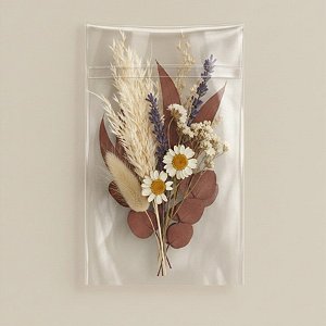 Saco Adesivado sem furo - 8 X 25 cm - Rizzo