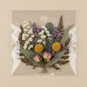 Saco Adesivado com furo - 12 x 12 cm - Rizzo